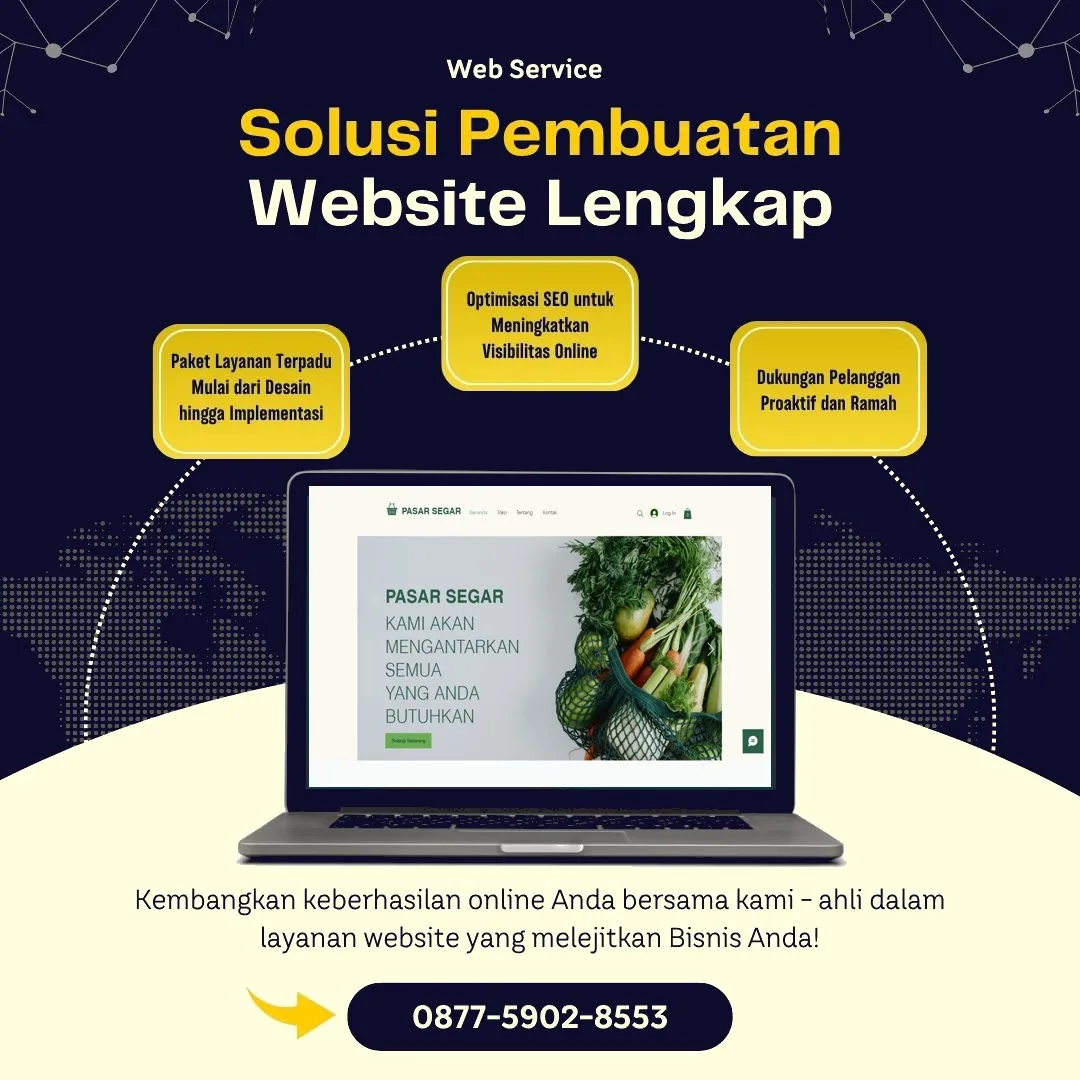 Jasa Pembuatan Web Kotagede Jogja Kreatif, Cepat, dan Andal