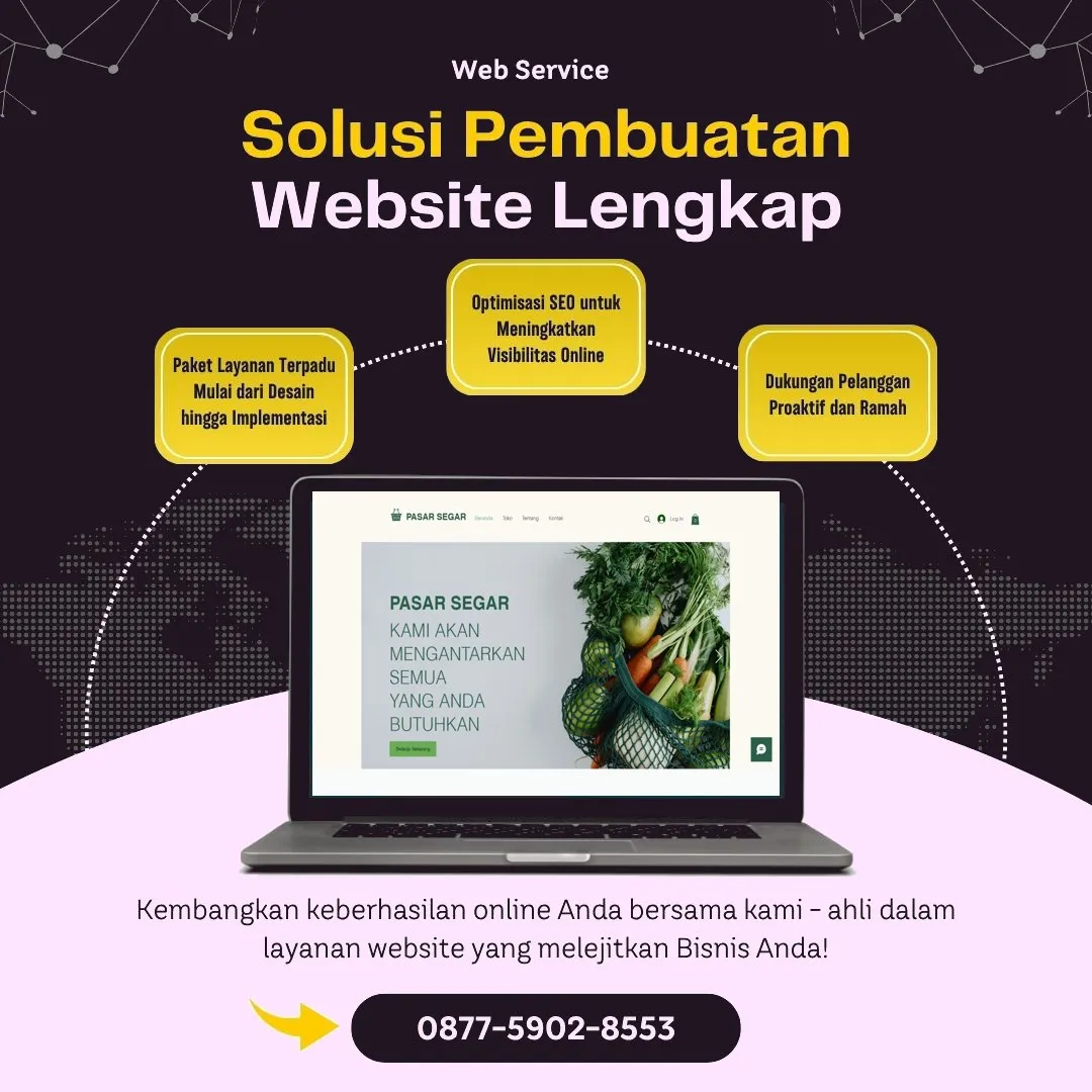 Jasa Pembuatan Web Jembrana Bali Kreatif, Cepat, dan Andal