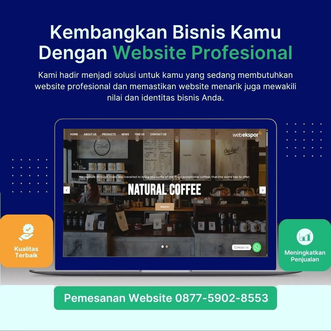 Jasa Pembuatan Web Pangkal Pinang Modern, Cepat, dan Terpercaya