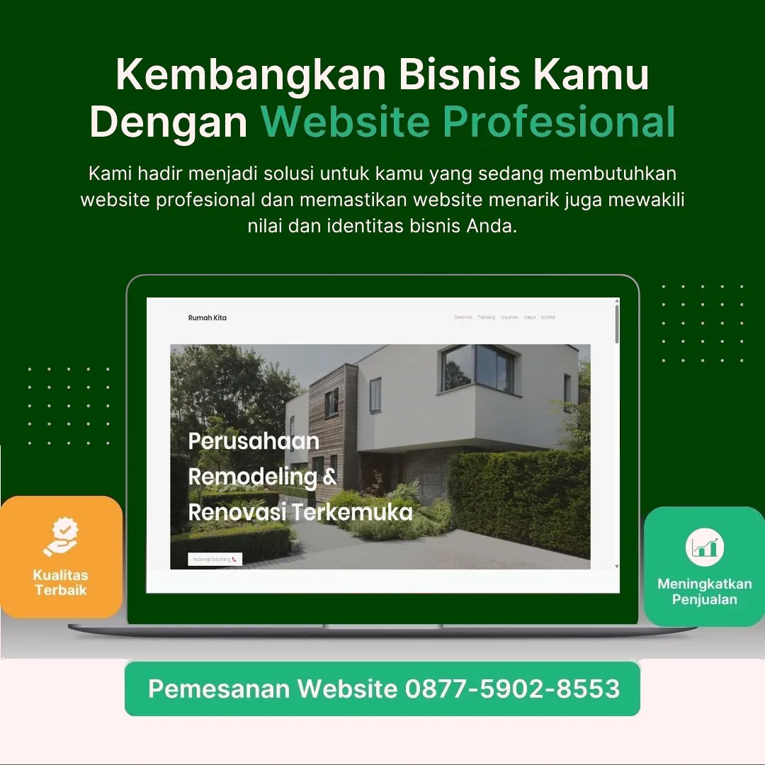Jasa Pembuatan Web Bengkulu Bengkulu Profesional, Cepat, dan Terjangkau