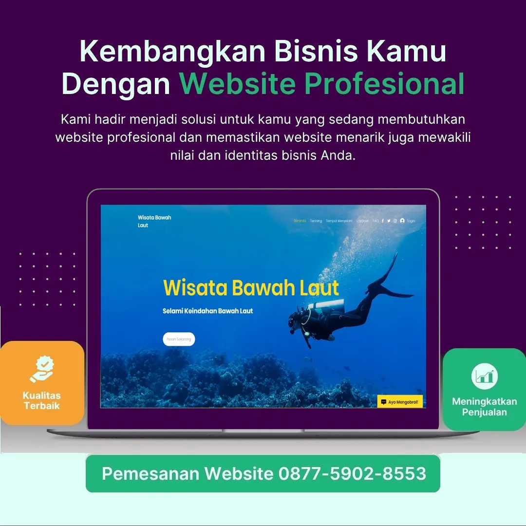 Jasa Pembuatan Web Pohuwato Gorontalo Cepat, Terjangkau, dan Berkualitas