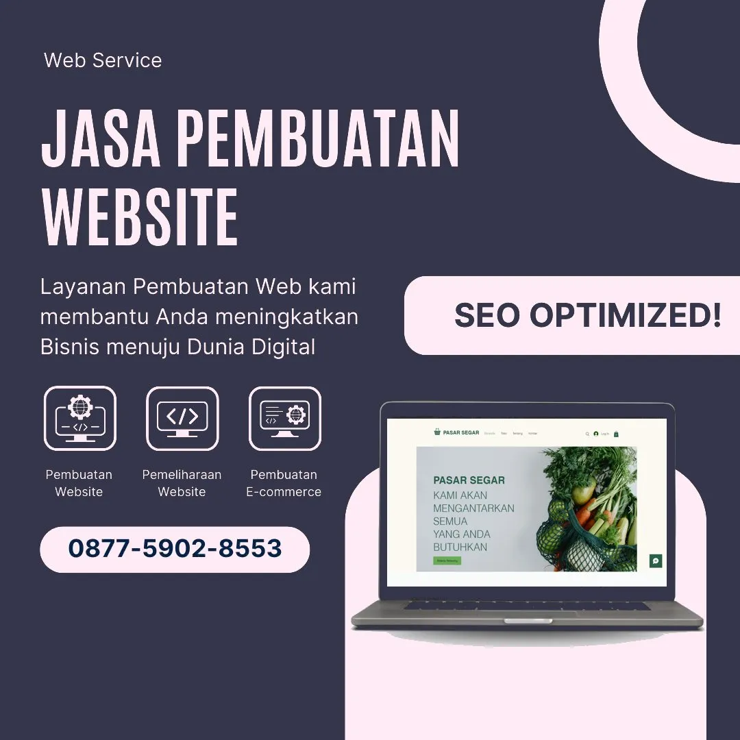 Jasa Pembuatan Web Tanjung Jabung Barat Jambi Profesional, Cepat, dan Andal