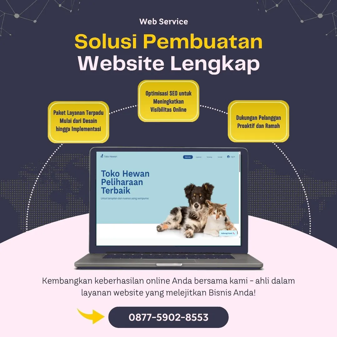 Jasa Pembuatan Web Tebo Jambi Modern, Andal, dan Hemat