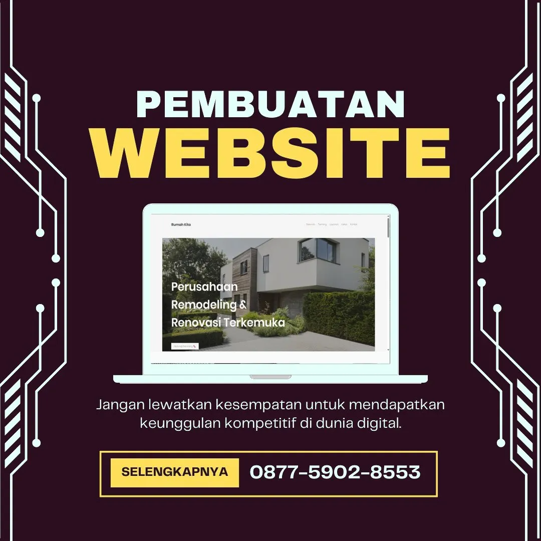 Jasa Pembuatan Web Sungaipenuh Jambi Kreatif, Andal, dan Hemat