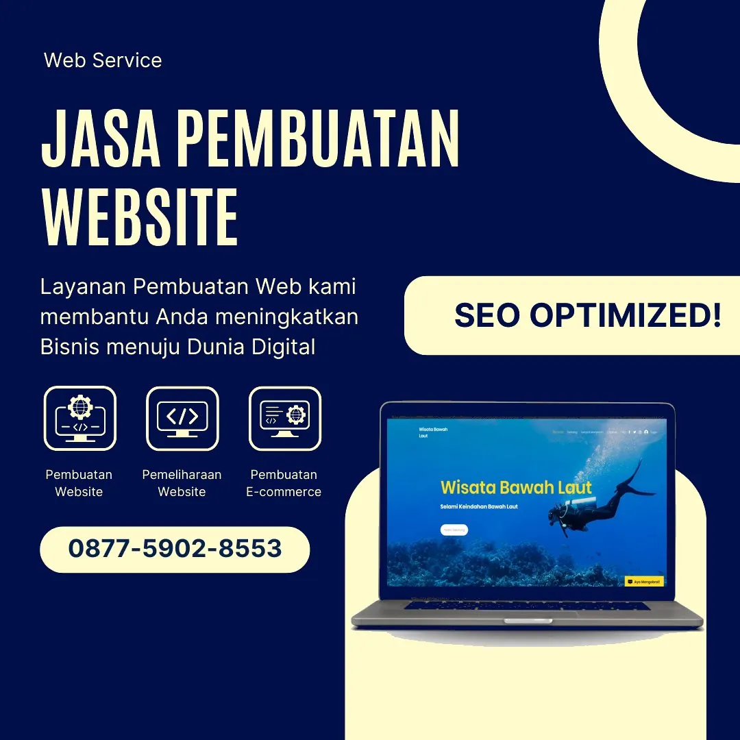Jasa Pembuatan Web Sekadau Andal, Modern, dan Terjangkau