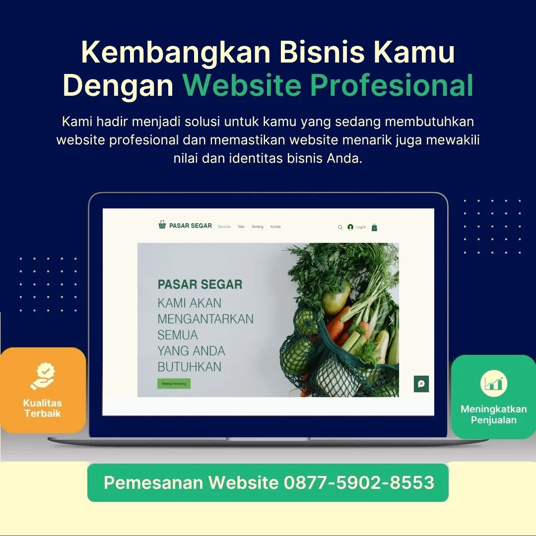 Jasa Pembuatan Web Singkawang Modern, Cepat, dan Hemat