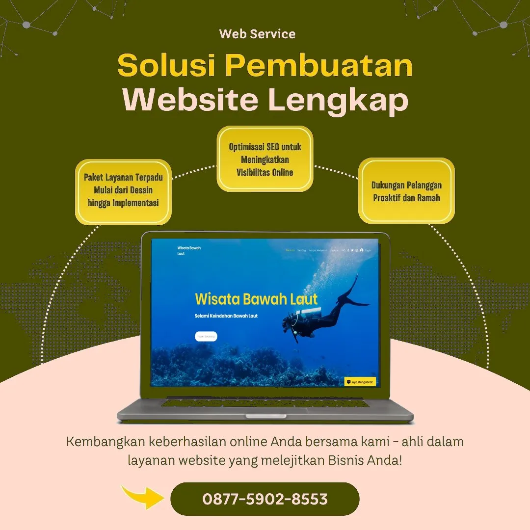 Jasa Pembuatan Web Tarokan Kediri Kreatif dengan Kualitas dan Garansi Lengkap
