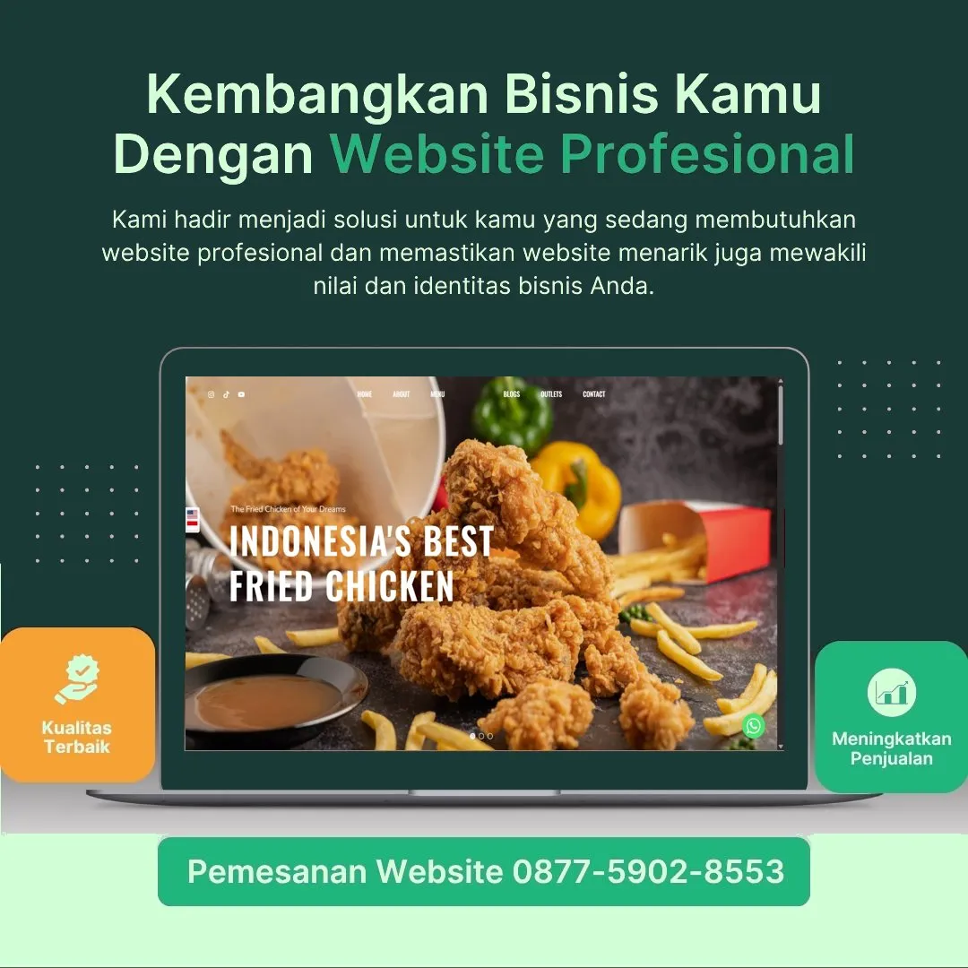Jasa Pembuatan Web Hulu Sungai Tengah Profesional, Cepat, Terjangkau