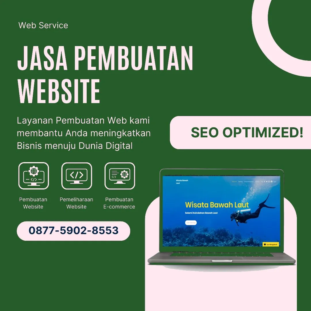Jasa Pembuatan Web Kotabaru Cepat, Berkualitas, dan Terjangkau