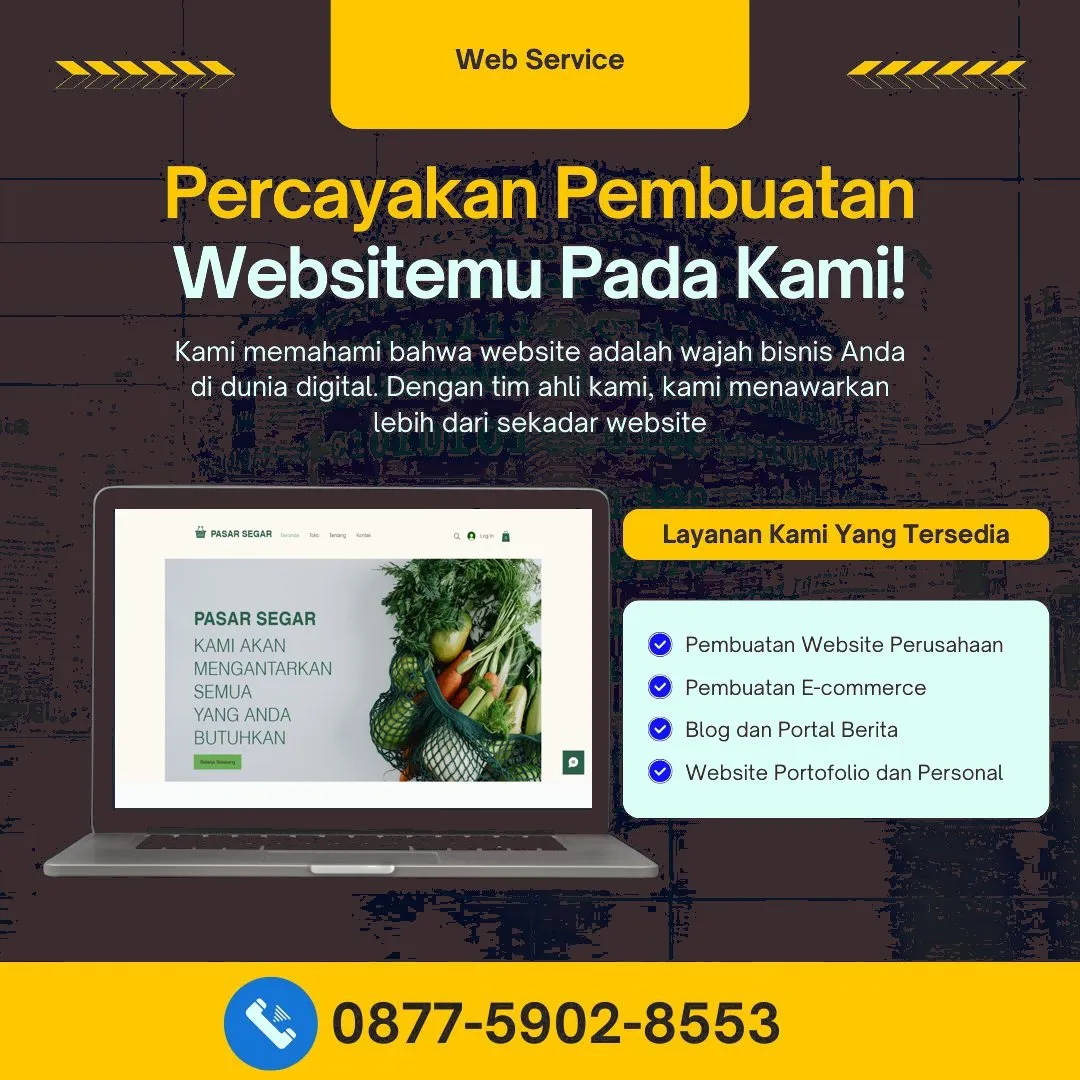 Jasa Pembuatan Web Tabalong Profesional, Modern, dan Hemat