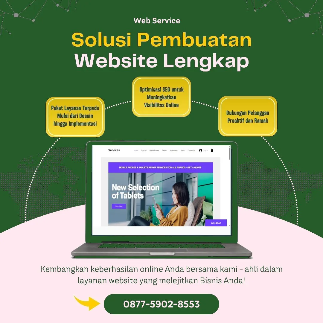 Jasa Pembuatan Web Tanah Bumbu Kreatif, Cepat, dan Andal