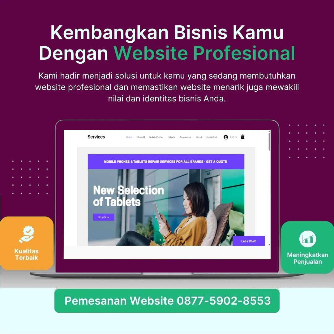 Jasa Pembuatan Web Kotawaringin Barat Profesional, Andal, dan Terjangkau