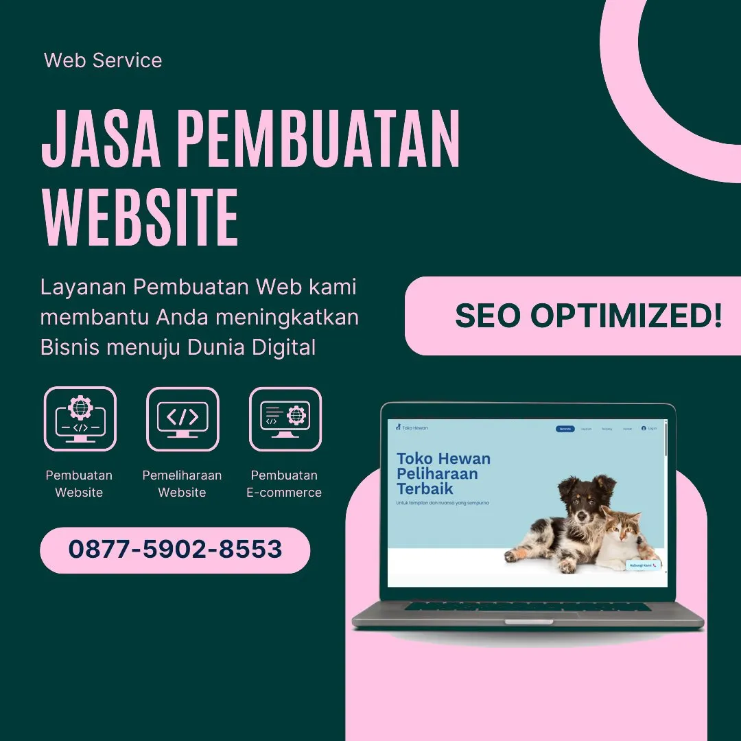 Jasa Pembuatan Web Mahakam Ulu Andal, Modern, dan Harga Terjangkau