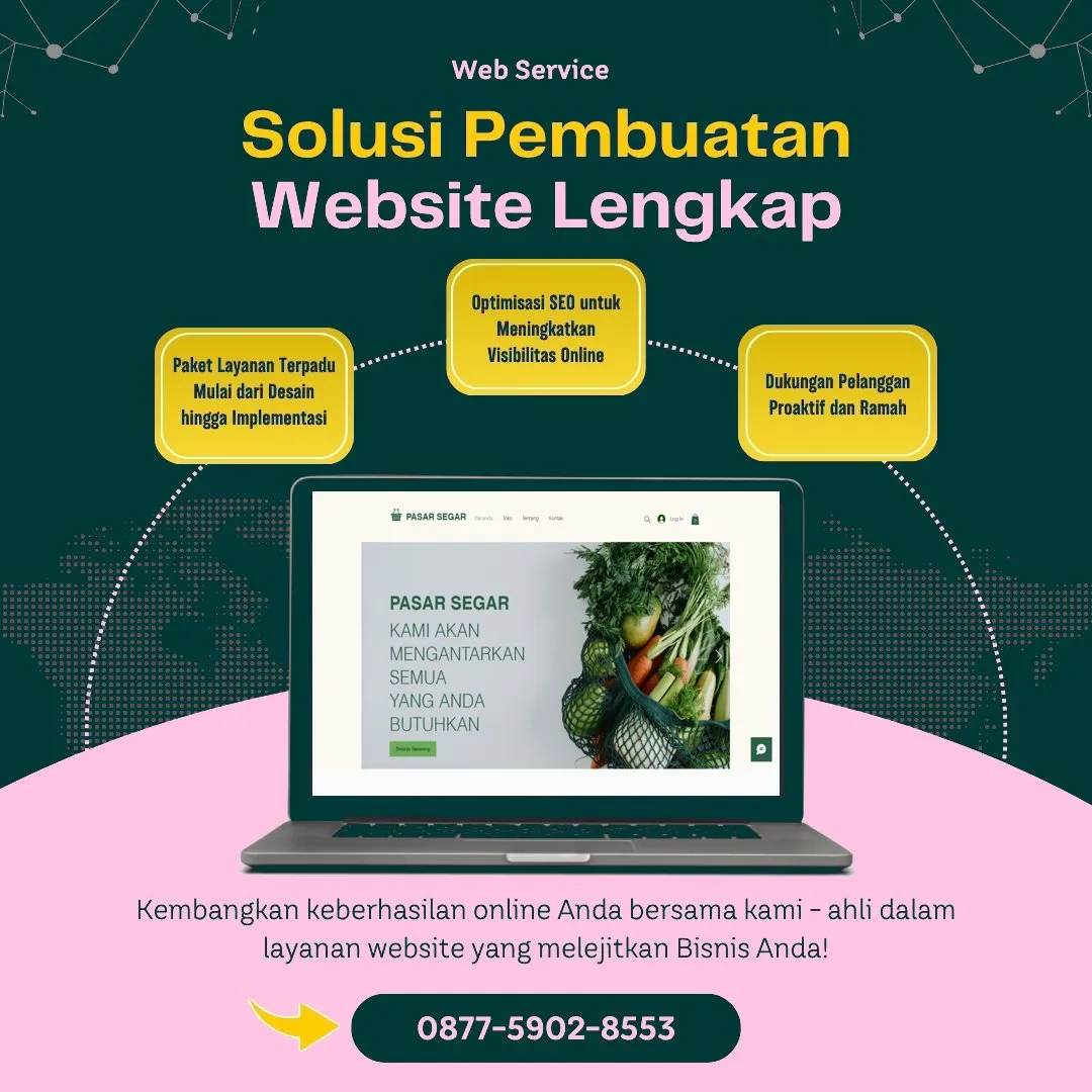 Jasa Pembuatan Web Penajam Paser Utara Kreatif, Andal, dan Terjangkau