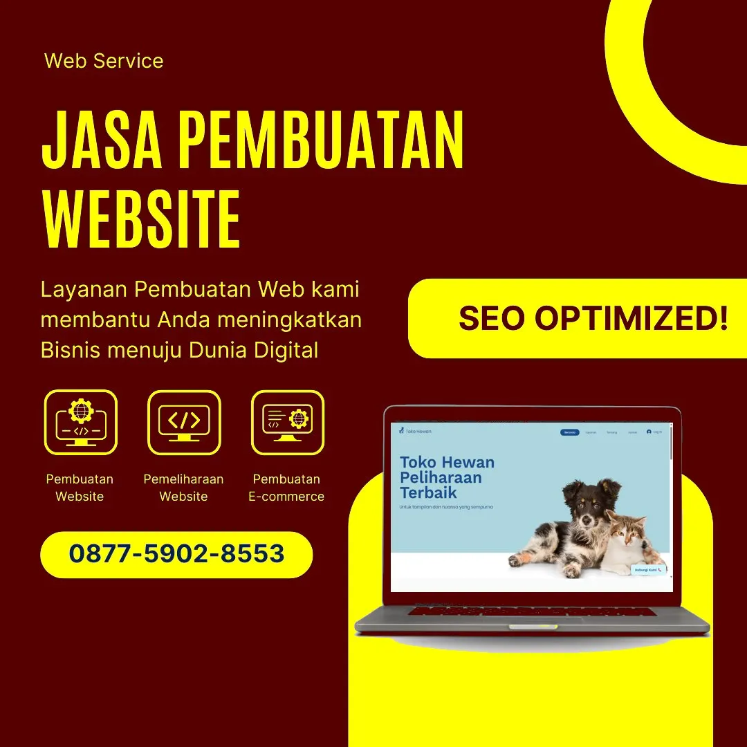 Jasa Pembuatan Web Samarinda Modern, Berkualitas, dan Terjangkau