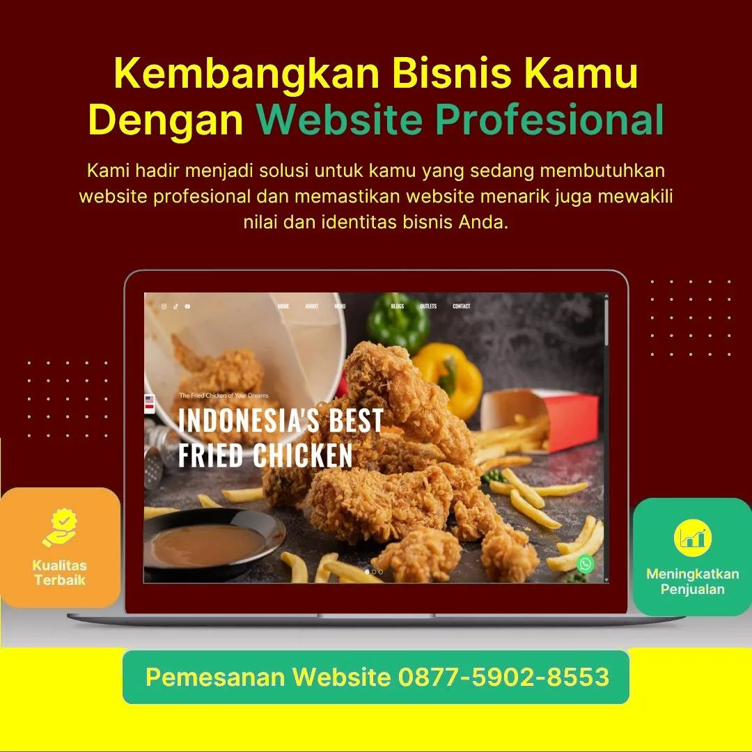 Jasa Pembuatan Web Nunukan Modern, Profesional, dan Harga Terjangkau