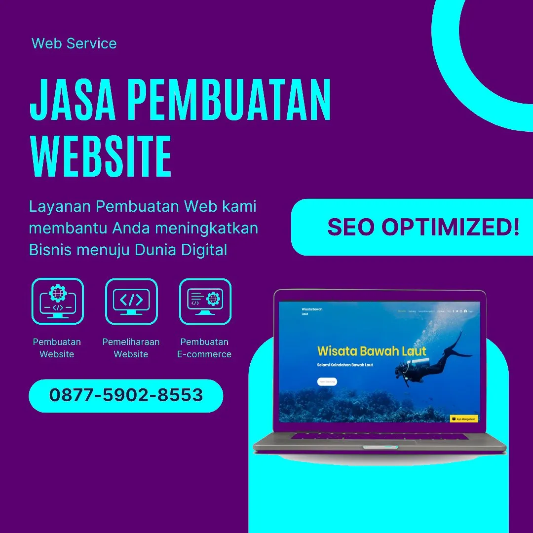 Jasa Pembuatan Web Tarakan Andal, Modern, dan Harga Terjangkau