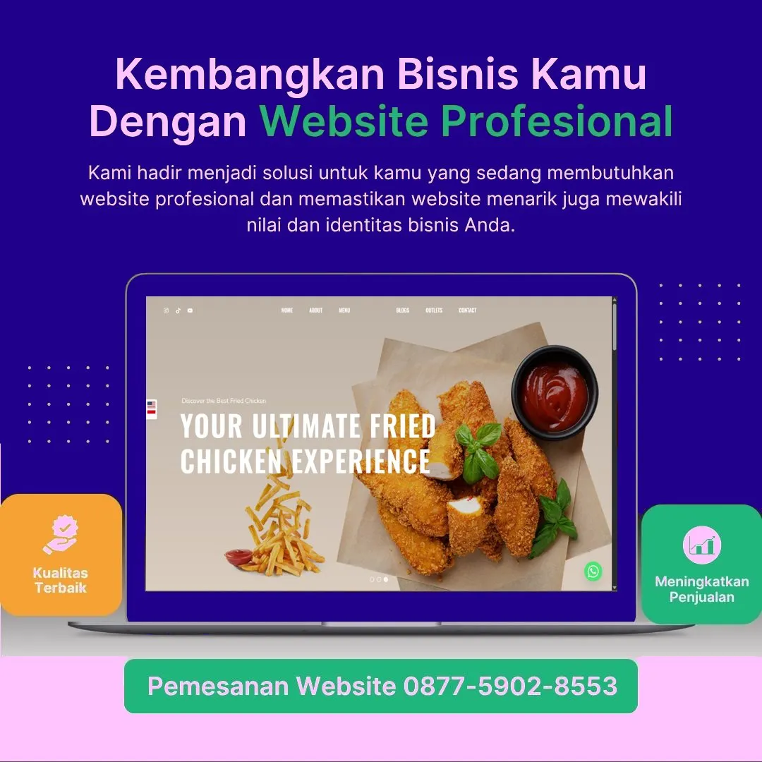 Jasa Pembuatan Web Lampung Barat Profesional, Cepat, dan Biaya Efisien