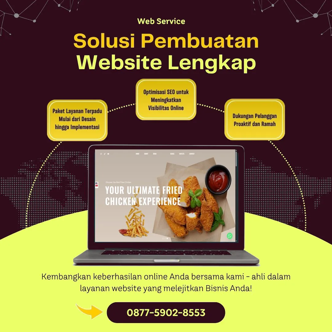 Jasa Pembuatan Web Lampung Utara Modern, Cepat, dan Berkualitas Tinggi