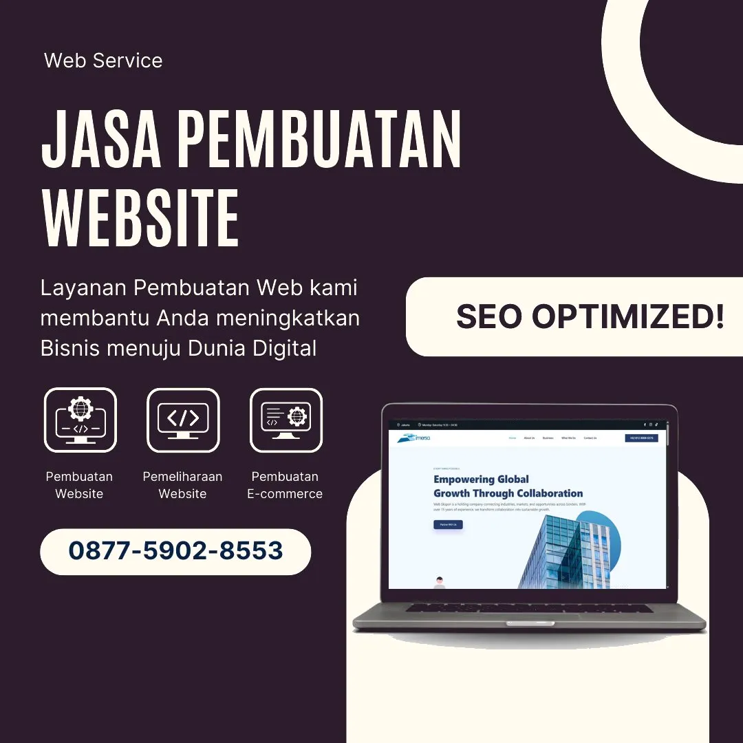 Jasa Pembuatan Web Pesisir Barat Modern, Berkualitas, dan Terjangkau