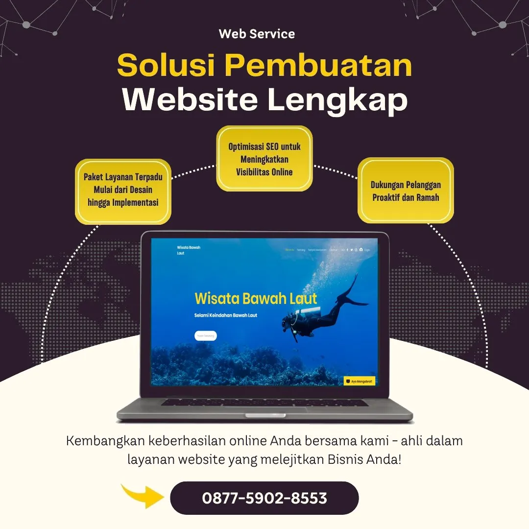 Jasa Pembuatan Web Tanggamus Profesional, Kreatif, dan Biaya Efisien
