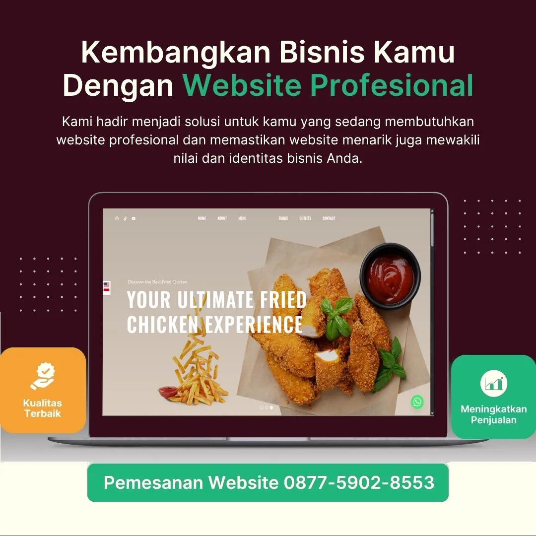 Jasa Pembuatan Web Buru Cepat, Profesional, dan Harga Terjangkau