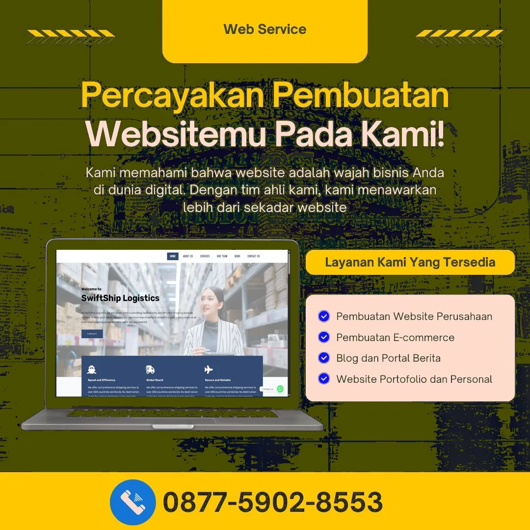 Jasa Pembuatan Web Halmahera Tengah Cepat, Profesional, dan Hemat