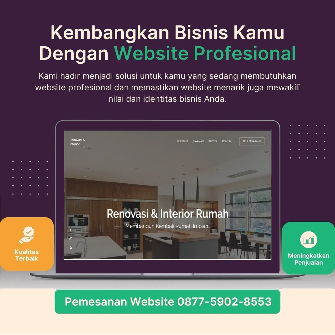 Jasa Pembuatan Web Nagan Raya Modern, Kreatif, dan Terjangkau