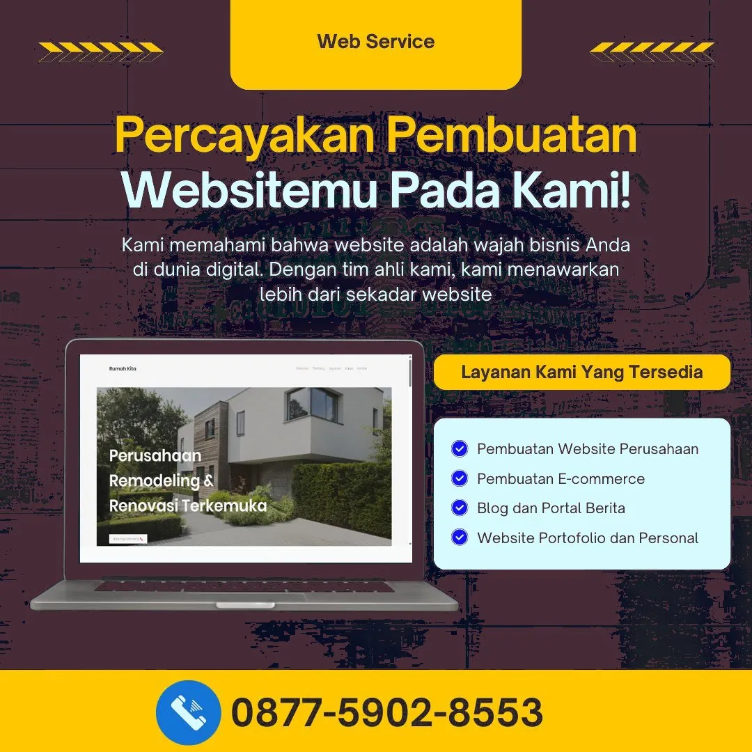 Jasa Pembuatan Web Bima Profesional, Berkualitas, dan Harga Hemat