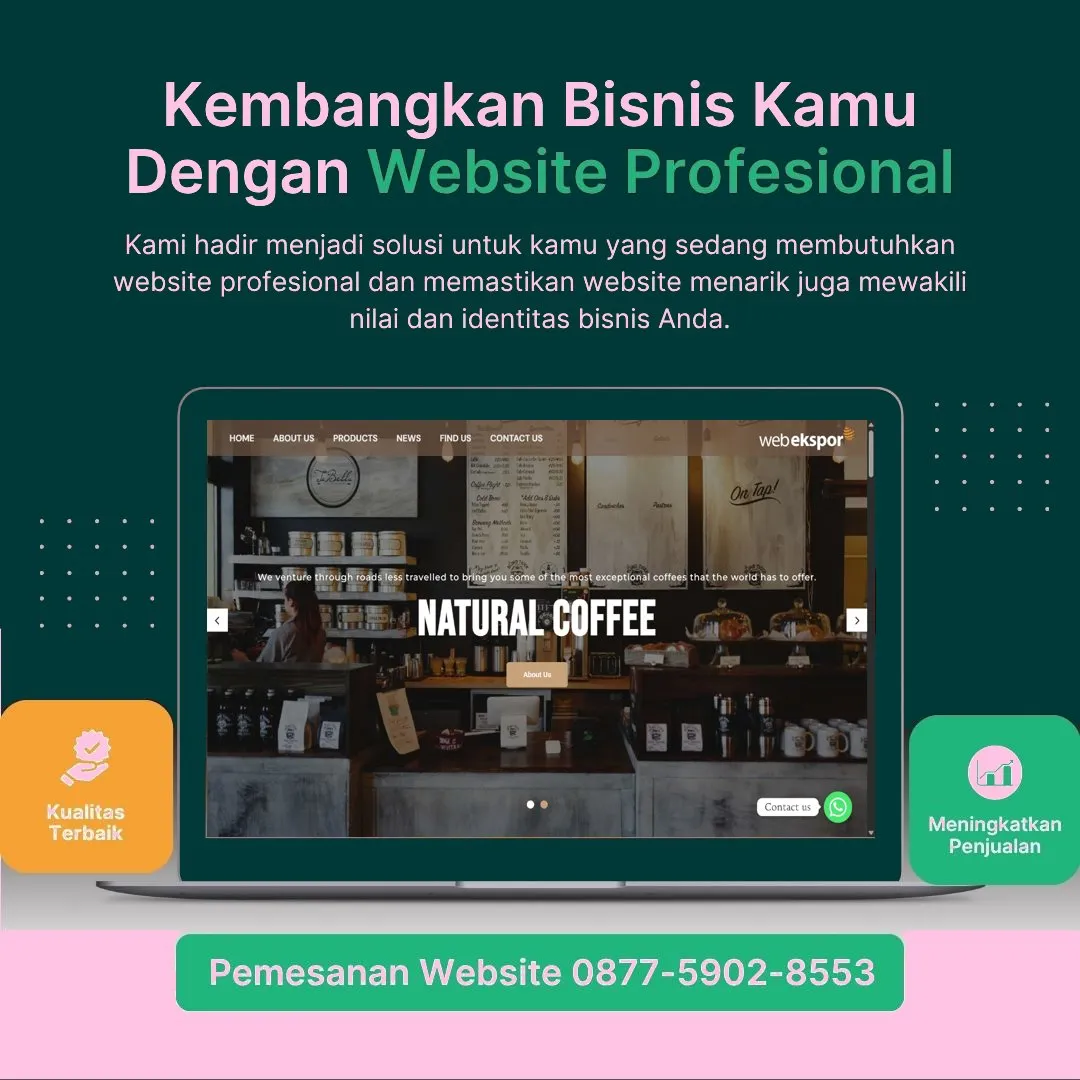 Jasa Pembuatan Web Kembangbahu Lamongan Modern, Terpercaya, Harga Bersahabat