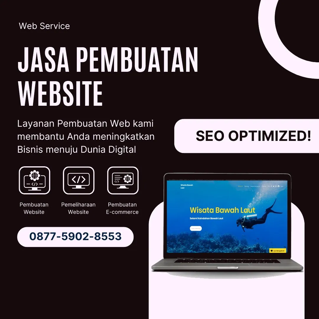 Jasa Pembuatan Web Nagekeo Cepat, Modern, dan Biaya Terjangkau