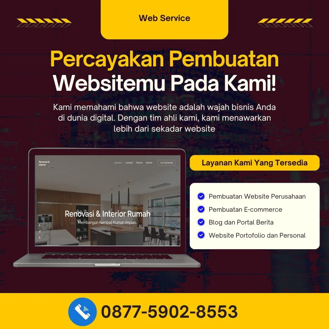 Jasa Pembuatan Web Maduran Lamongan Profesional, Harga Terjangkau