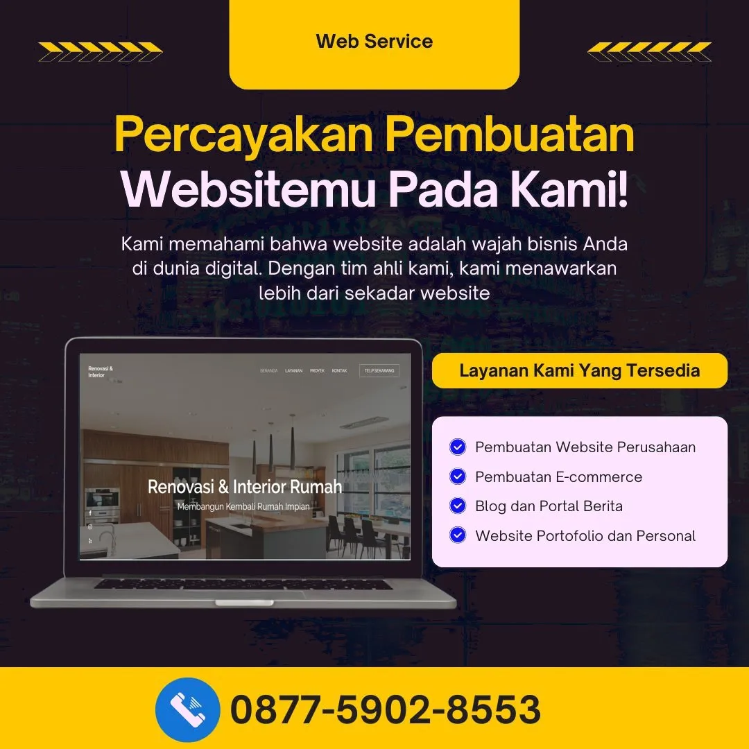 Jasa Pembuatan Web Mimika Modern, Cepat, dan Harga Terjangkau