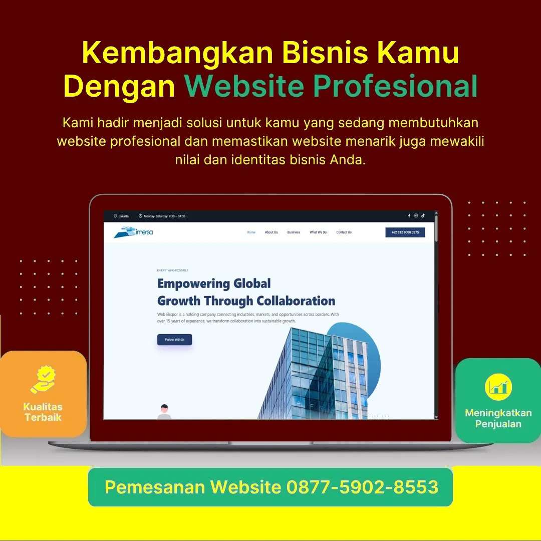 Jasa Pembuatan Web Modo Lamongan Kreatif, Modern, Harga Bersahabat