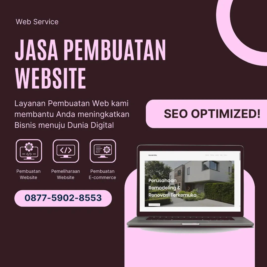 Jasa Pembuatan Web Kepulauan Meranti Profesional, Kreatif, dan Efisien