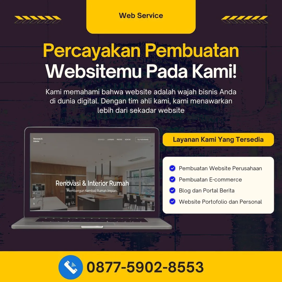 Jasa Pembuatan Web Pucuk Lamongan Profesional, Harga Terjangkau