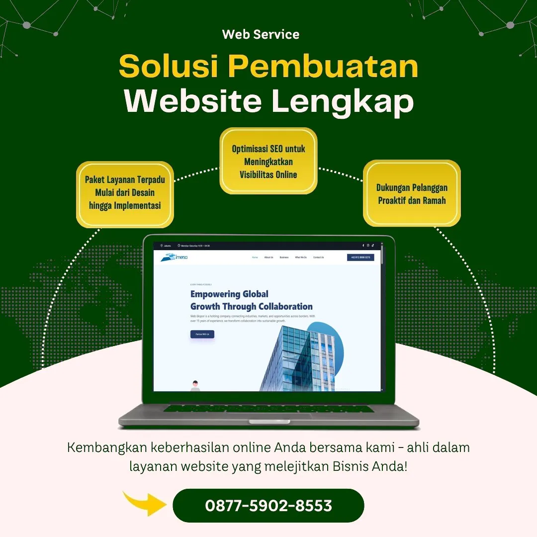 Jasa Pembuatan Web Parepare Profesional, Kreatif, dan Harga Hemat