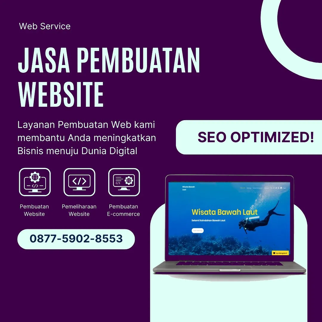 Jasa Pembuatan Web Banggai Laut Profesional, Andal, dan Harga Efisien