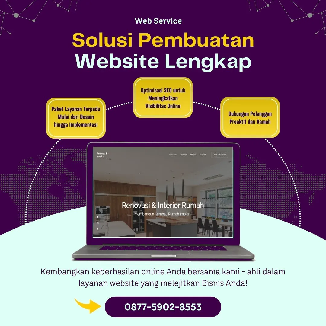 Jasa Pembuatan Web Donggala Kreatif, Andal, dan Harga Bersahabat