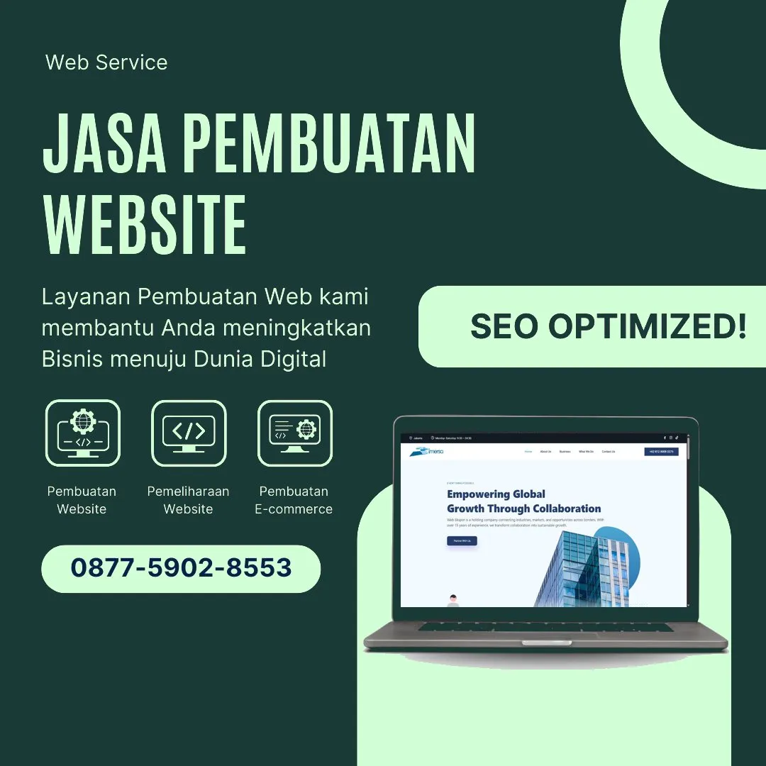 Jasa Pembuatan Web Bolaang Mongondow Timur Modern, Andal, dan Harga Hemat