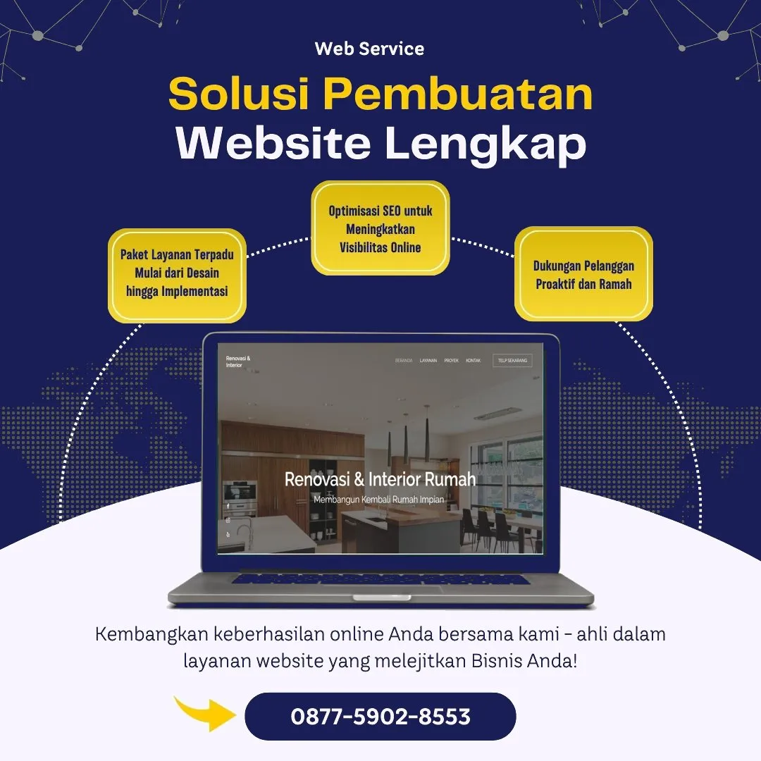 Jasa Pembuatan Web Tomohon Profesional, Kreatif, dan Biaya Efisien