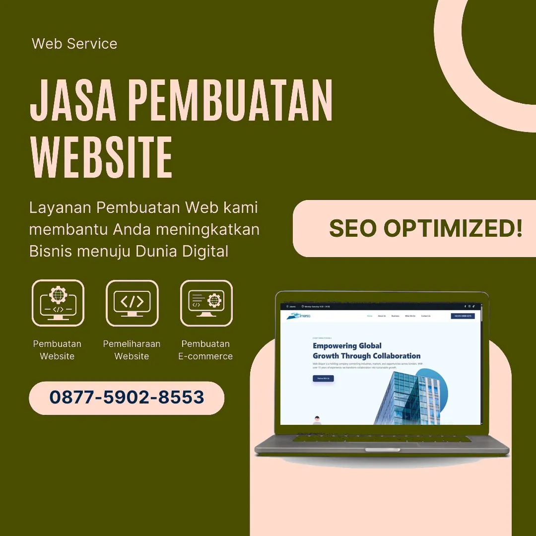 Jasa Pembuatan Web Pesisir Selatan Andal, Modern, dan Harga Terjangkau