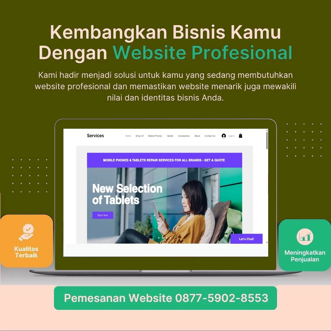 Jasa Pembuatan Web Solok Selatan Cepat, Andal, dan Harga Terjangkau