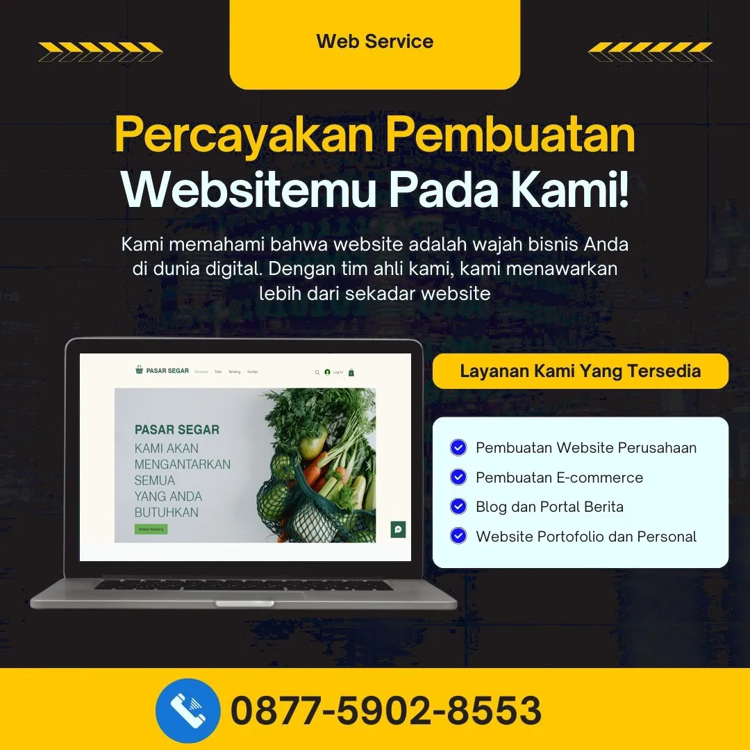 Jasa Pembuatan Web Padang Cepat, Profesional, dan Harga Terjangkau