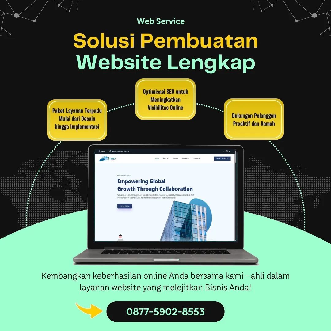 Jasa Pembuatan Web Padang Panjang Kreatif, Andal, dan Biaya Efisien