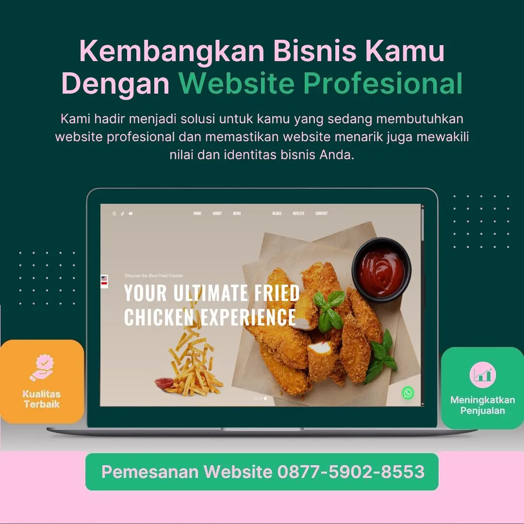 Jasa Pembuatan Web Lahat Andal, Modern, dan Harga Terjangkau
