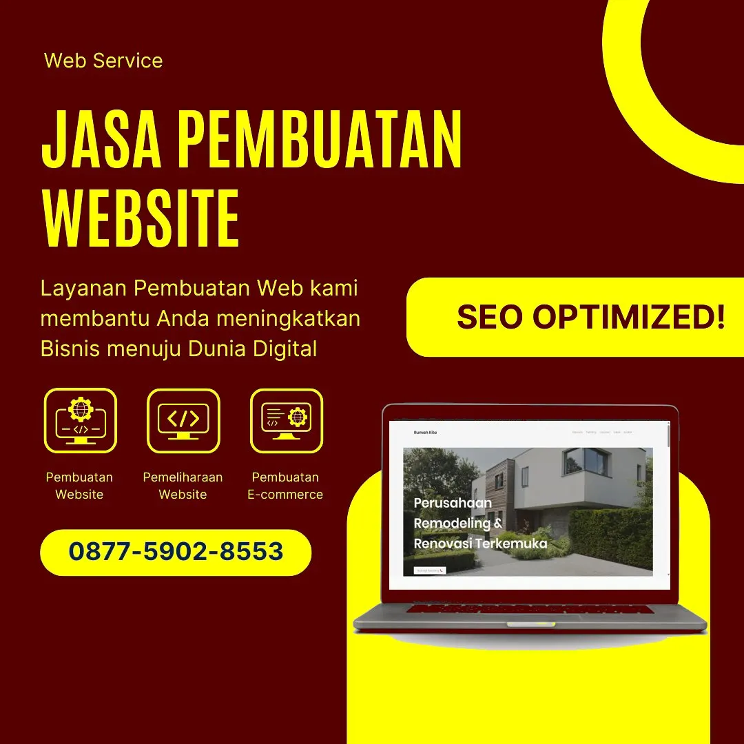 Jasa Pembuatan Web Musi Banyuasin Kreatif, Andal, dan Harga Bersahabat