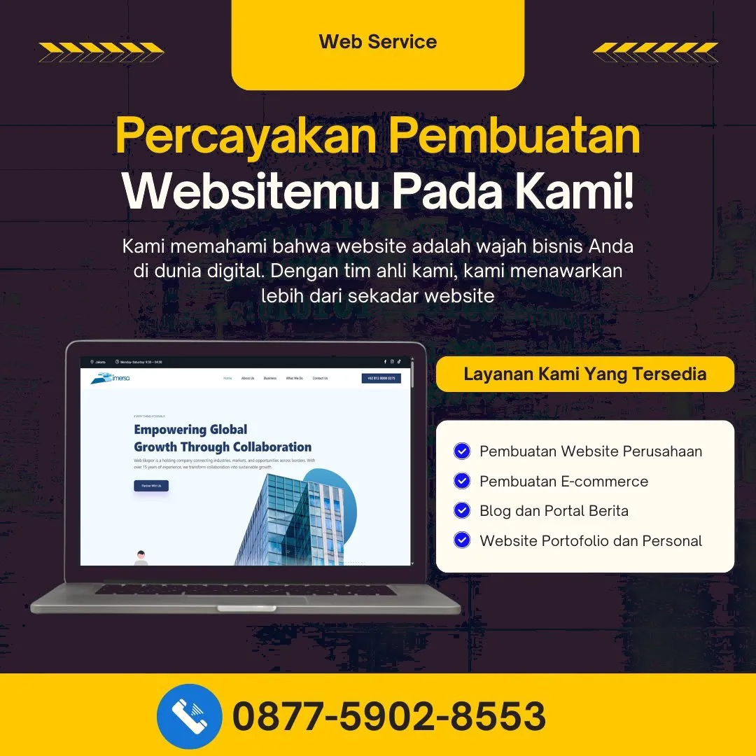 Jasa Pembuatan Web Ogan Komering Ulu Selatan Andal, Kreatif, dan Harga Bersahabat