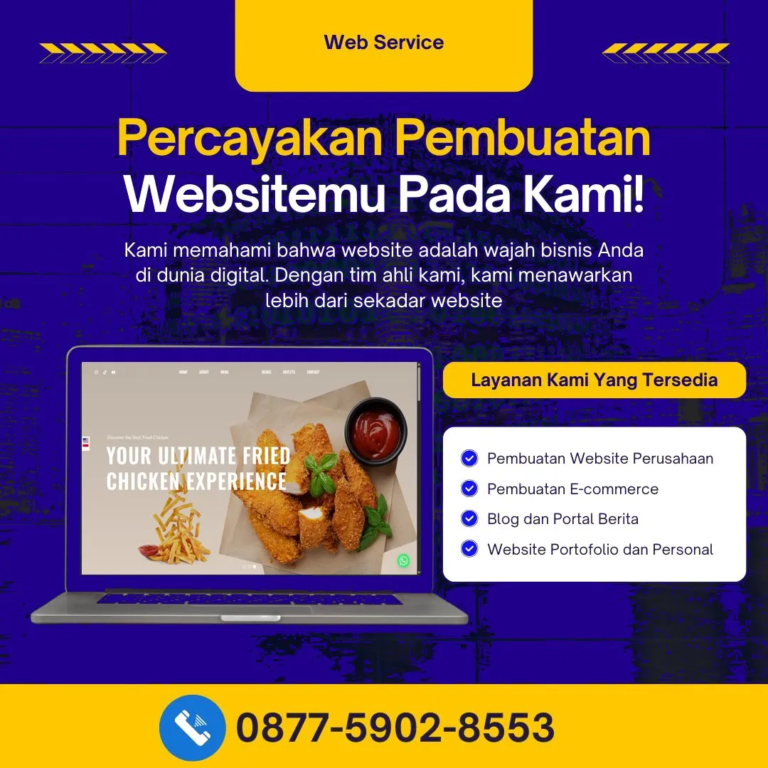 Jasa Pembuatan Web Candipuro Lumajang Cepat, Kualitas Terjamin, Harga Terjangkau