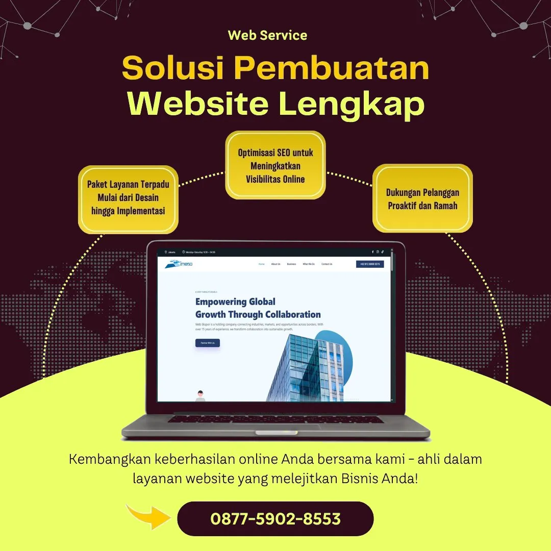 Jasa Pembuatan Web Humbang Hasundutan Kreatif, Cepat, dan Harga Terjangkau